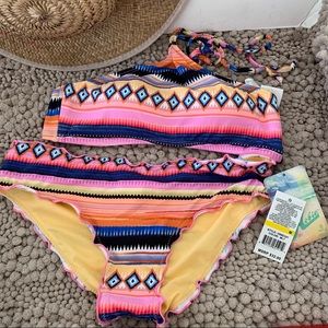 Hobie 2 piece  bathing suit  (top and bottom)